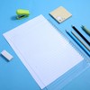 1 PCS Plastic A4 Straight Line Stencil Template, 11.7"× 8.1"