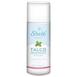Talco Desodorante Para Pies Calzado Axilas Refrescante 155g de Sheló NABEL