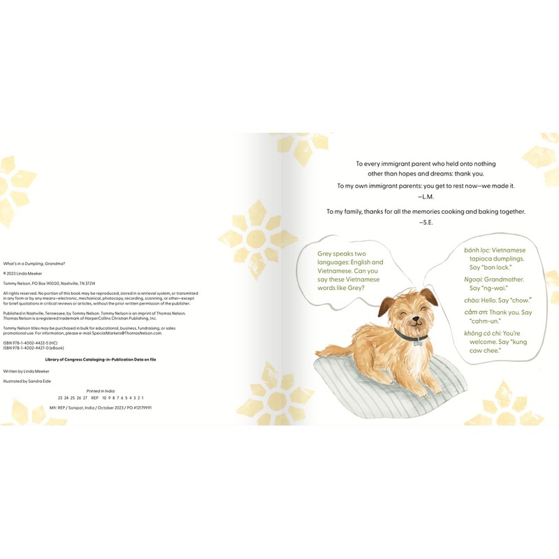 What's in a Dumpling, Grandma? (Grey & Mama)