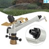 1.5'' Agriculture Irrigation Sprinkler Gun, 360° Adjustable Impact 5.1-25m³ /H,