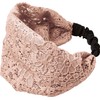 Volume Lace Hair Cap with Slip/Pink