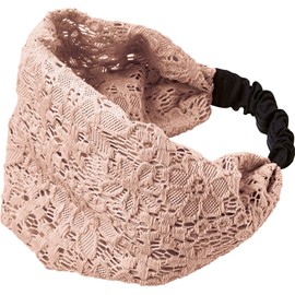 Volume Lace Hair Cap with Slip/Pink