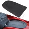 Unbranded Rear Solo Seat Fender Bib Black Leather For Harley