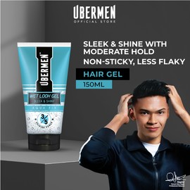 Ubermen Aqua Fix 150ml - Wet Look Gel (V3)