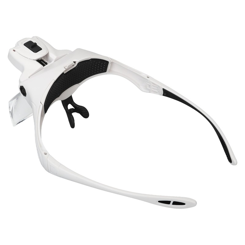 Eyeglasses Magnifier for Reading Embroidery Maintenance Carving LED Lens Magnifying