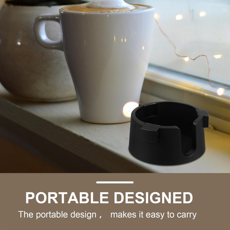 PartyKindom Anti-Spill Desk Cup Holder - Unspillable Drink with Adjustable