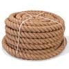 SKM Rope 100% Jute 1.2" 1181.1", (Weight 38.49KG)