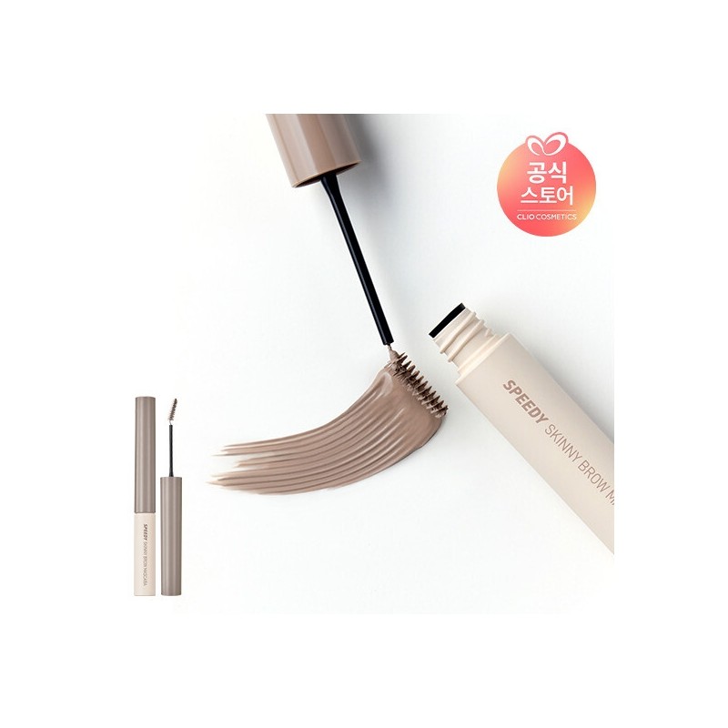 Peripera NEW COLOR Speedy Skinny Brow Mascara 05 Peony Ash