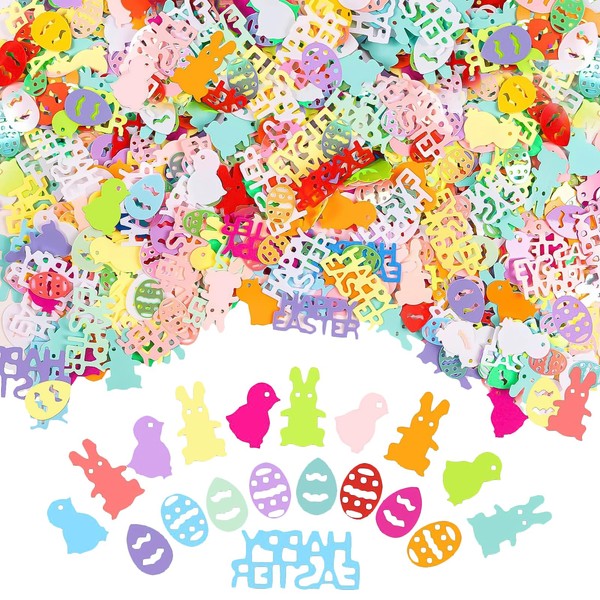 Nereds Easter Confetti Happy Easter Egg Chick Bunny Table Confetti
