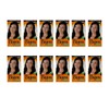 BIGEN Pack de 12 tintes marca bigen polvo tono,"bp negro