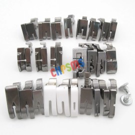 Universal, For Brother, For Consew, For Juki, For Necchi, For Singer 25PCS PRESSER FEET FOR JUKI TL-2010Q,DDL-8500,DDL-8700 JANOME HD9 CONSEW 210 230