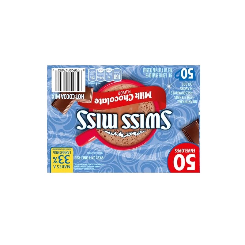 Swiss Miss Milk Chocolate Hot Cocoa Mix Packets {50 ct.}
