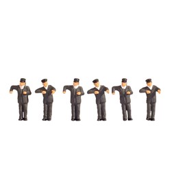 Macchinisti di locomative a Vapore 6 Personaggi Ho
