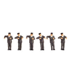 Macchinisti di locomative a Vapore 6 Personaggi Ho