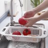 NDBOX Extendable Colander Strainer - Light, Strong, Sturdy and Durable