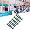 25Pcs/Set Green Mushroom Head Switch IP65 Plastic Mini Button Switches