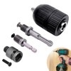 yotutun Drill Chuck Adapter, Keyless Drill Chuck with SDS Socket,