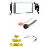 Metra Silver D Din Car Stereo Dash Kit Combo for