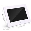 7inch Screen 1024X600 Digital Photo Frame Clock Music Video Player
