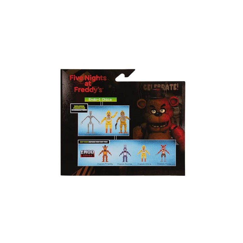 Five Nights at Freddy's Figuras de acción Endo-Series Chica, Withered
