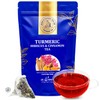Premium Turmeric, Hibiscus & Cinnamon Blend Herbal Tea Bags, Natural