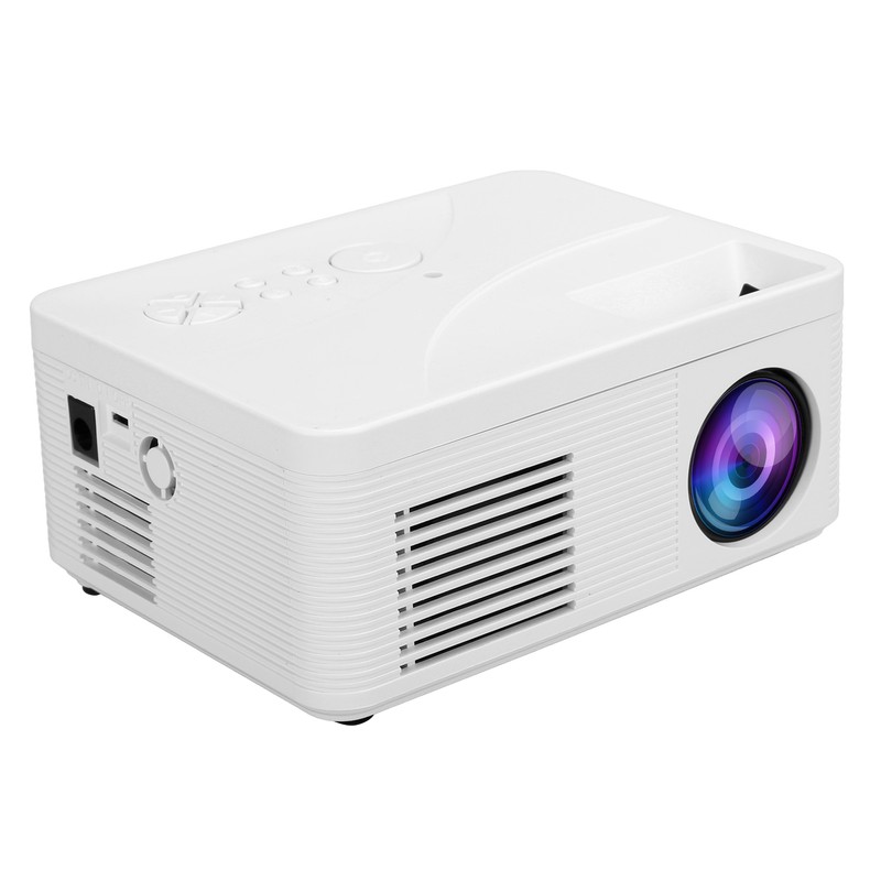 Mini Projector Home Portable HD 1080P Wall Projection Video USB