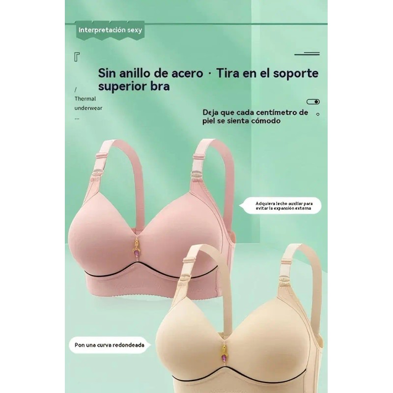 Paquete 4 Brassier Sin Varillascomodo Y Moderno Respirable