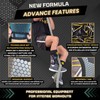 Theyet 7 mm Neoprene Compression Knee Wraps for CrossFit (Pack