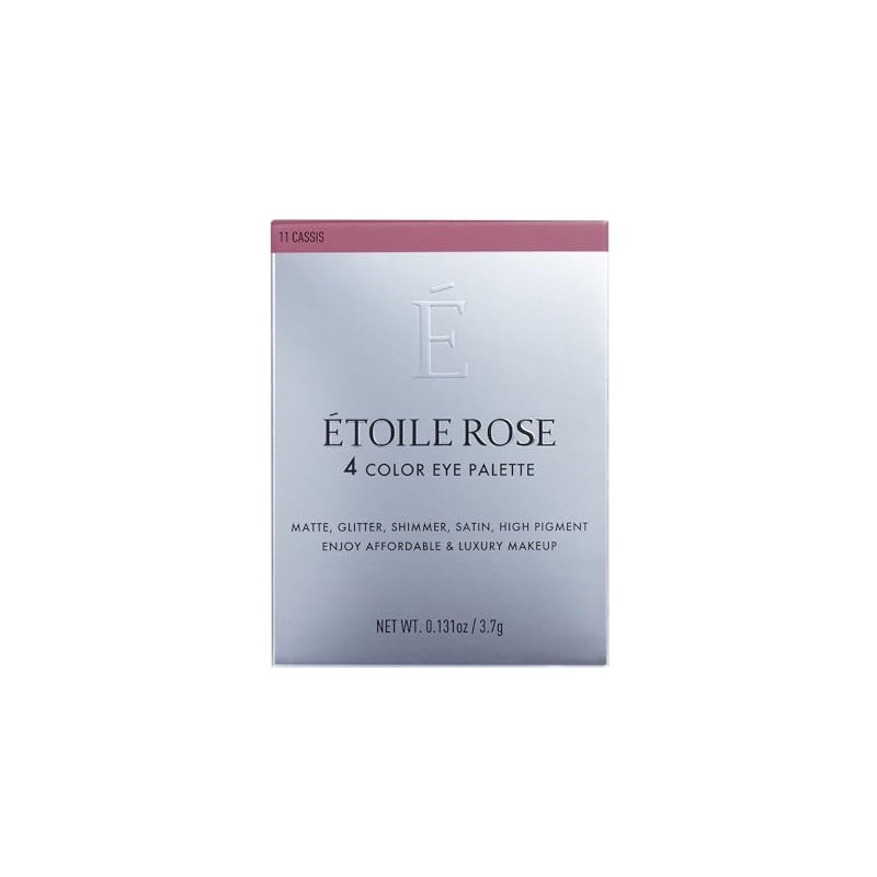 Etoile Rose 4 Colors Eye Shadow (11 Cassis)