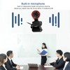 HXSJ S9 Web Digital Camera Rotatable Webcam 1080P Manual Focus