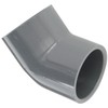 Spears 817 Series PVC Pipe Fitting, 45 Degree Elbow, Schedule
