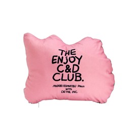 MIDORI KOMATSU ENJOY C&D CLUB CUSHION "CAT/GREEN" The Enjoy C&D Club Cushion "Cat/Green"