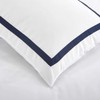 OSVINO 3 Pieces Microfiber Simple Line Style Duvet Cover and