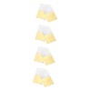 TEHAUX 4sets Sheets Foil Art DIY Crafts Gilding Craft Foil