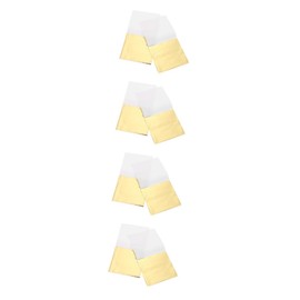 TEHAUX 4sets Sheets Foil Art DIY Crafts Gilding Craft Foil Sheets 200sheets*4