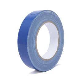 gws Premium Fabric Tape, Duct Tape with Excellent Adhesion, UV-Resistant, Waterproof Packing Tape, 80 Mesh Fabric, Fabric Tape for Versatile Use (1, Blue, 25 m x 25 mm)