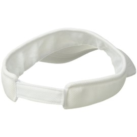 Augusta Sportswear Women's One Size Athletic Mesh Visor, White
