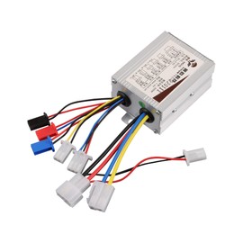 WOOSTAR Motorcycle Speed Controller 24V 500W Replacement for Electrical Scooter E Bike Bicycle Tricycle Brush