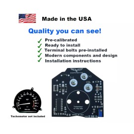 Performance One 78-82 Corvette Tachometer Circuit Board New. GM replacement Quality you can see!