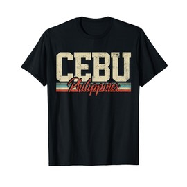 Cebu Philippines Island Retro Vintage Gift T-Shirt