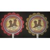 Handmade Cowboy/Sheriff Theme Cupcake Toppers Set of 24