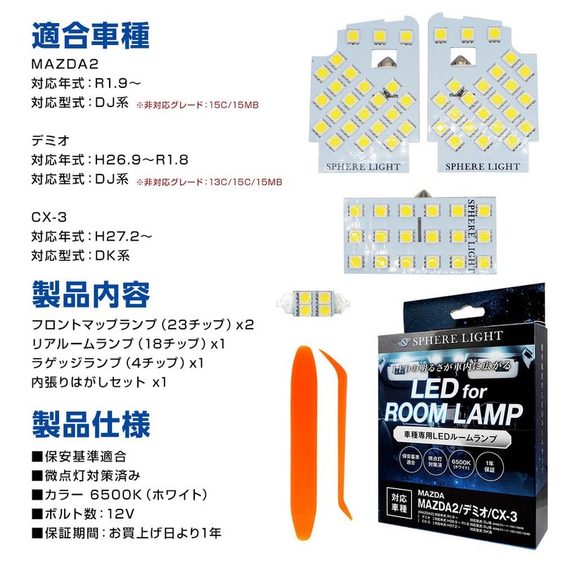 Sphere Light SLRM-36 LED Room Lamp Set, Ghosting Countermeasures