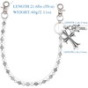 Blowind Durable Cross Pants Chain Biker Jeans Wallet Chain for