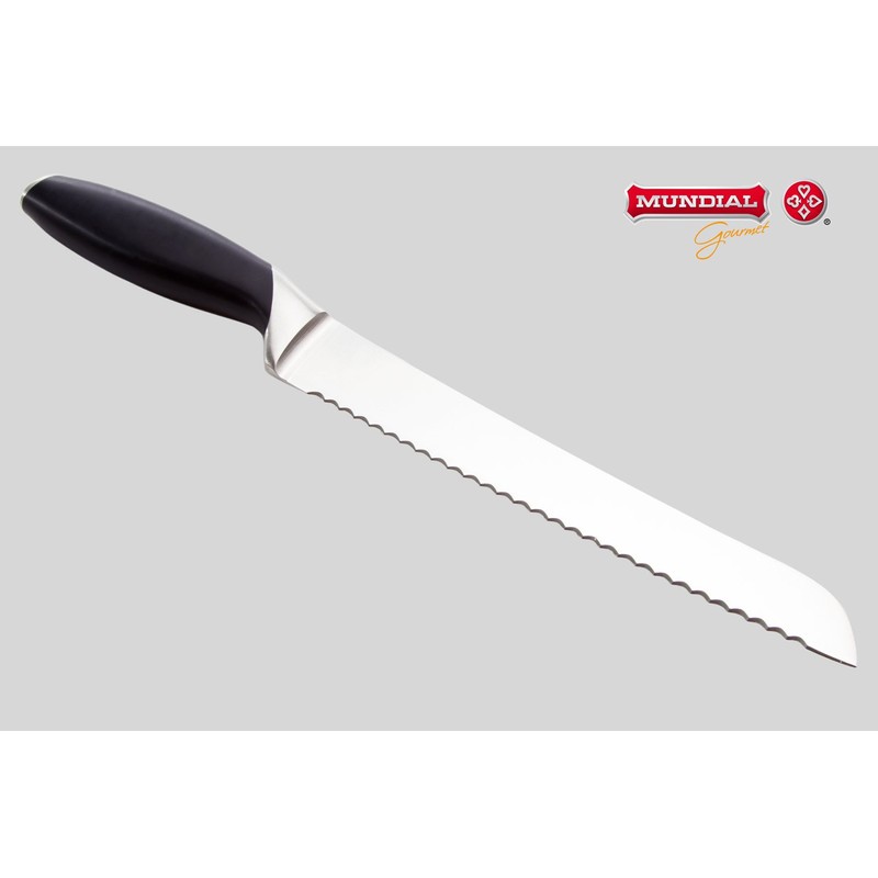 Mundial Titan - Cuchillo de pan serrado (20,3 cm), color