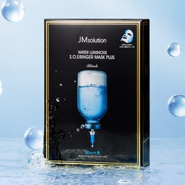 JM Solution [JM Solution] Water Glow SOS Ringer Mask Plus 10 Sheets, Pack of 10, 1 Pack / [제이엠솔루션] 물광 에스오에스 링거 마스크 플러스 10매, 10개입, 1개