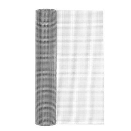 Garden Zone 24 Inches x 50 Feet 23-Gauge Galvanized Hardware Cloth with 1/4-Inch Openings