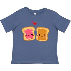 inktastic Peanut Butter and Jelly Toddler T-Shirt 4T Indigo 45a1a