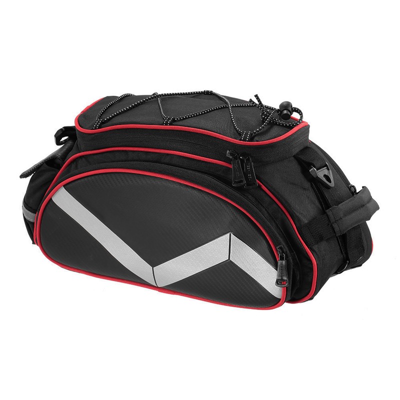 Bicycle Bag Multifunction 13L Bike Tail Rear Seat Bag Cycle