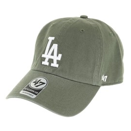 Forty Seven '47 LOS ANGELES DODGERS CLEAN UP VINTAGE MOSS/Moss Los Angeles Dodgers 6 Panel Cap Hat, green