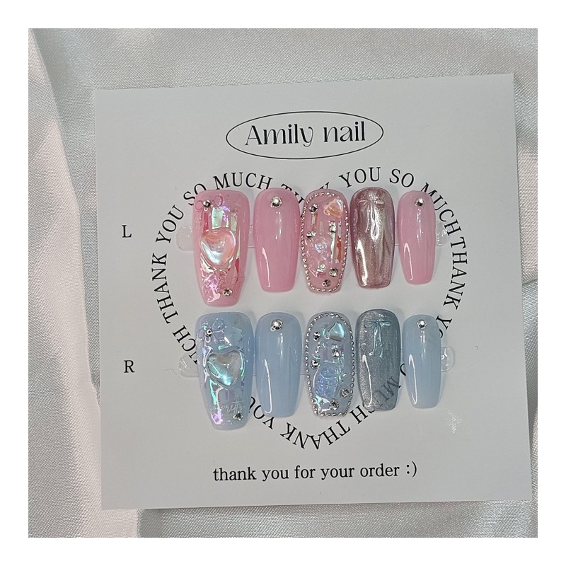 Super Prism [Handmade Nail Tips] Emily Nail - Stiletto /